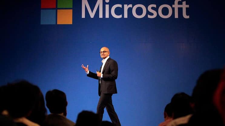 CEO Satya Nadella: Microsoft kauft mit Linkedin einen grossen Datenschatz   Keystone