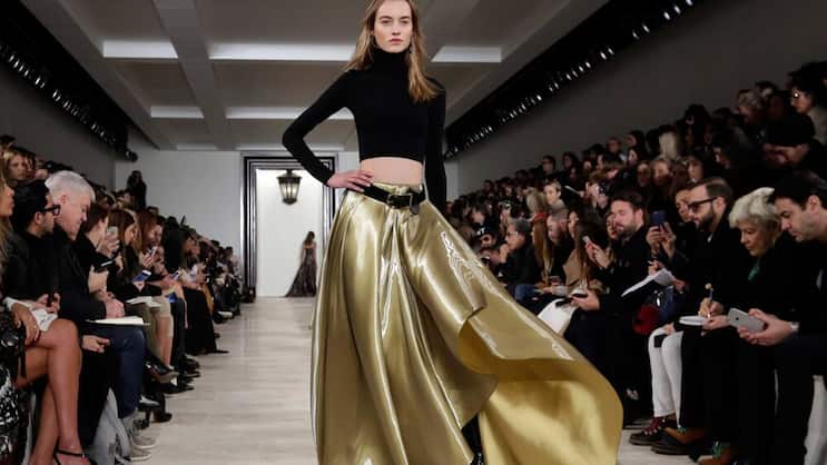 Laufsteg: Bei der New York Fashion Week kann die Mode direkt gekauft werden. Keystone
