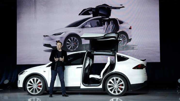 Tiefrote Zahlen: Tesla-Chef Elon Musk enttäuschte alle - ausser die Börsianer.   Keystone
