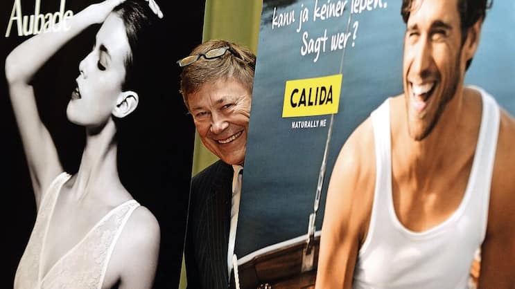 Ist Lafuma an die Wäsche gegangen: Felix Sulzberger, CEO von Calida.  PR