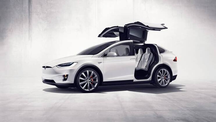 «Model X»: Der neue SUV bietet technische Raffinessen und Schnickschnack. Keystone