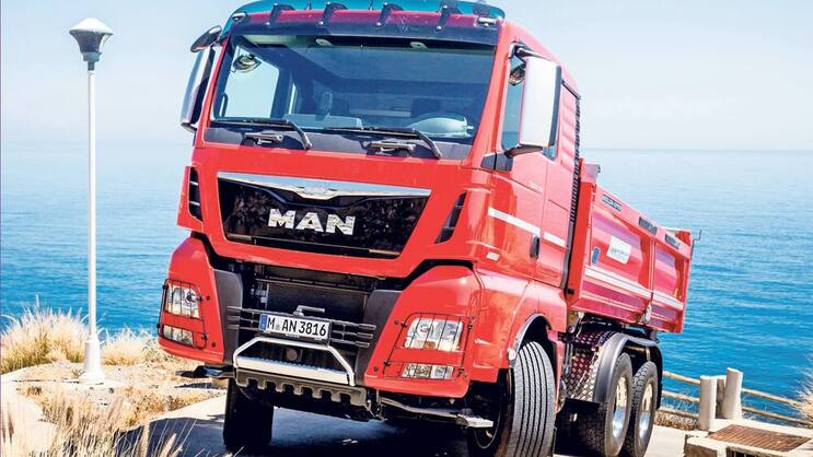 TGX D38 von MAN, dessen stärkste Version eine Leistung von 640 PS hat. Bild: MAN