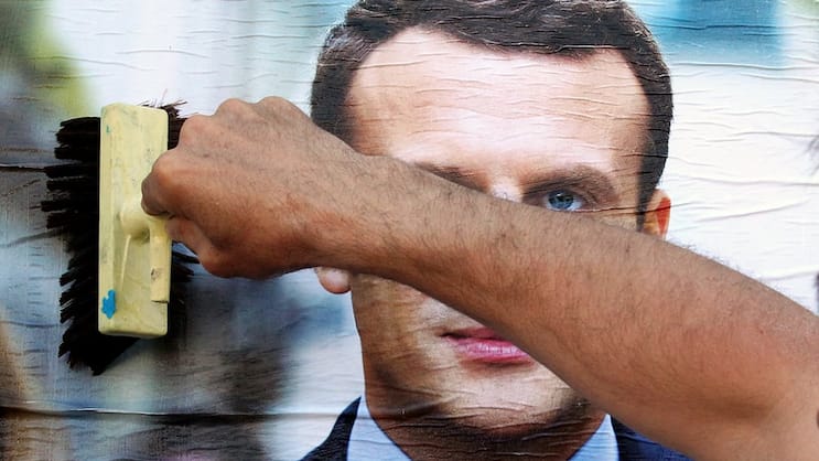 Emmanuel Macron: Vielleicht macht der Unerfahrene das Rennen. Keystone