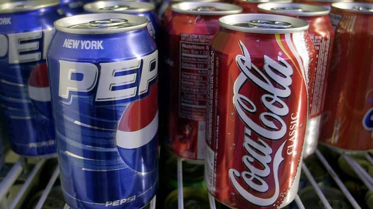 PepsiCo legt derzeit bessere Resultate vor als Coca-Cola.  Keystone