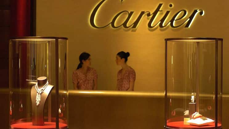 Cartier: Hersteller von Luxusuhren registrieren Bremsspuren.  Keystone