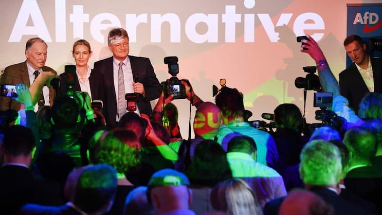 AfD: Die Partei schaffte es mit knapp 12,6 Prozent in den deutschen Bundestag.Keystone