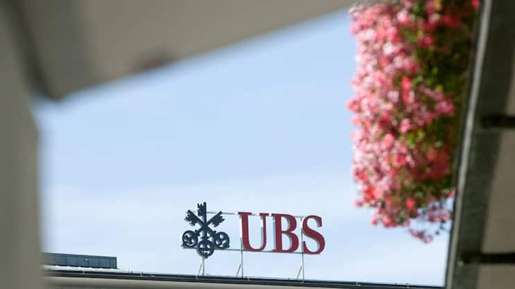 UBS am Zürcher Paradeplatz: Digital ist die Bank in der Schweiz ganz vorne. (Bild: Keystone)