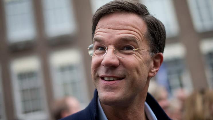 Mark Rutte: Kann wohl - trotz Verlusten - auch die nächste Regierung führen.Keystone