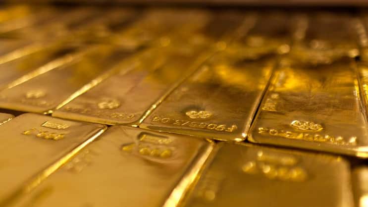 Die schwächelnden Konjunkturaussichten spiegeln sich nicht in höheren Goldpreisen.  Keystone