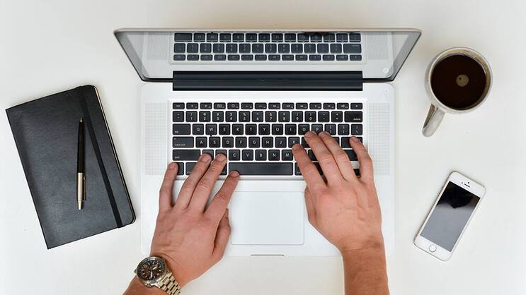Arbeiten: 29 Prozent der internen Kommunikation läuft über E-Mail. Pexels
