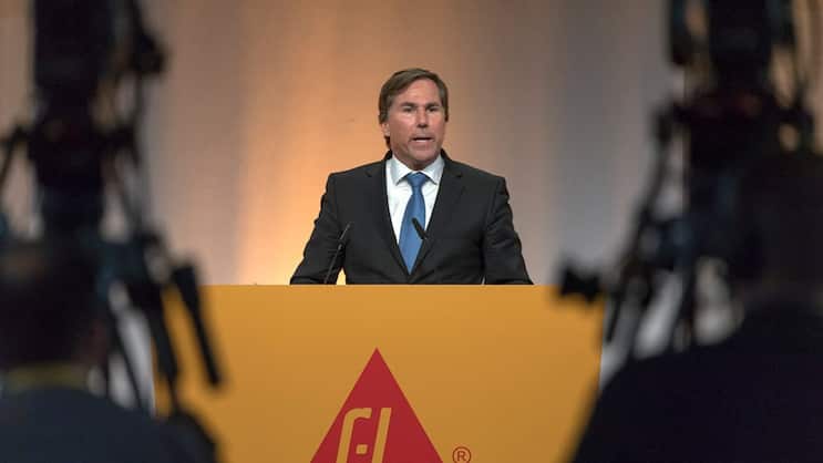 Jan Jenisch: Übernimmt die Führung des Zementkonzern LafargeHolcim.Keystone