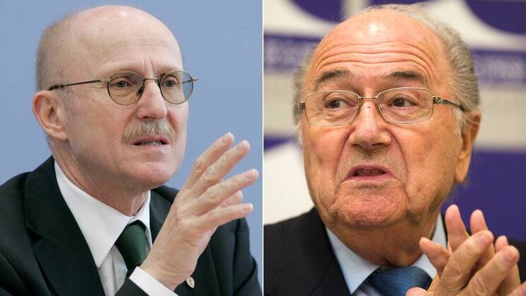 «Sepp Blatter lebt wie Gott in Frankreich»: Willi Lemke (l.).