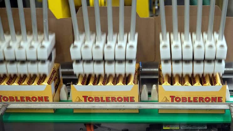 Toblerone-Produktion: Das Swissness-Gesetz bereitet Probleme.  Keystone