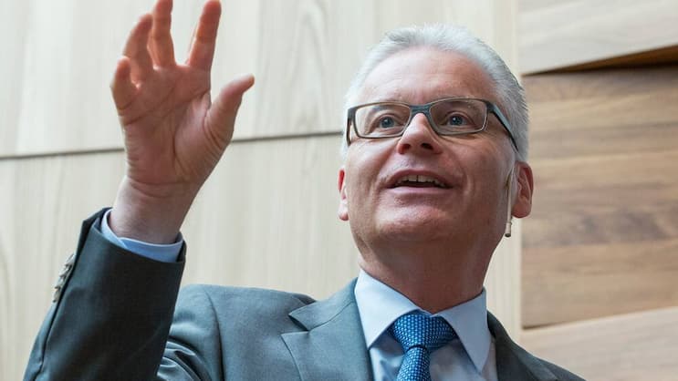 Heimste für den Dorma-Deal an den Aktienmärkten grossen Beifall ein: Kaba-Chef Riet Cadonau.Keystone
