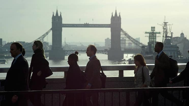 London: Anleger machen einen Bogen um britische Fonds. Keystone
