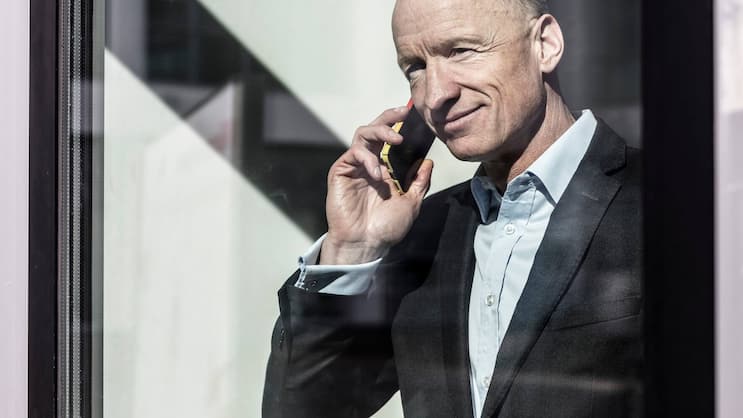 Olaf Swantee freut sich über den Aufstieg und auf «mehr internationale Arbeit» bei Vodafone.