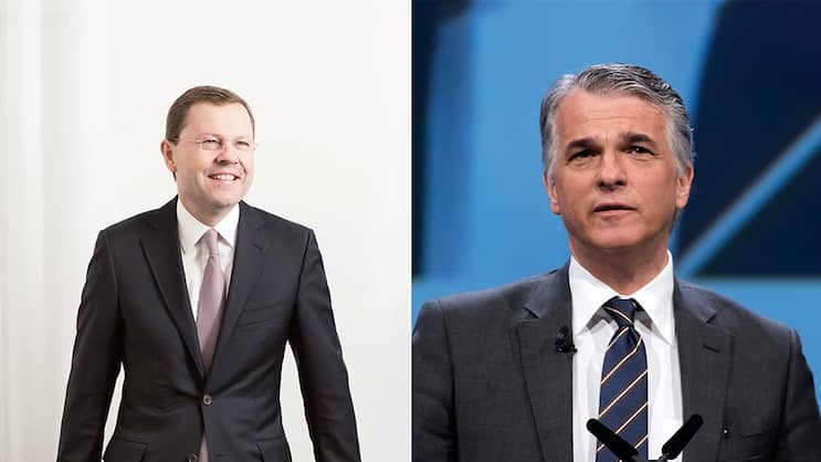 Jürg Zeltner (l.) und Sergio Ermotti: Waren nie Kandidaten für gemeinsame Ferien.