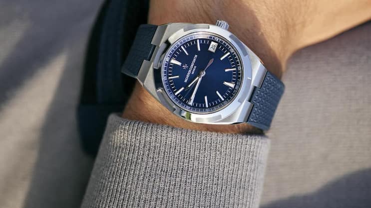 «Ihre Overseas hat stark vom Unterangebot bei den «Trophy Watches» (Nautilus von Patek Philippe oder Royal Oak von Audemars Piguet) profitiert», sagt Oliver Müller über den Erfolg von Vacheron Constantin.