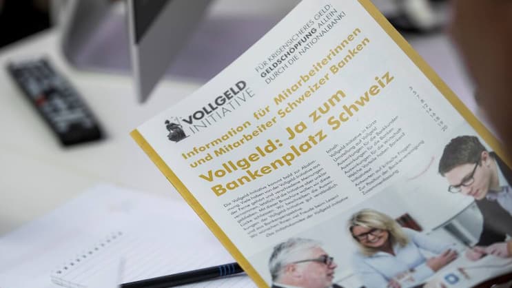 Vollgeld-Initiative: Sie unterstellt, dass Geld der Nationalbank mehr wert ist. Keystone