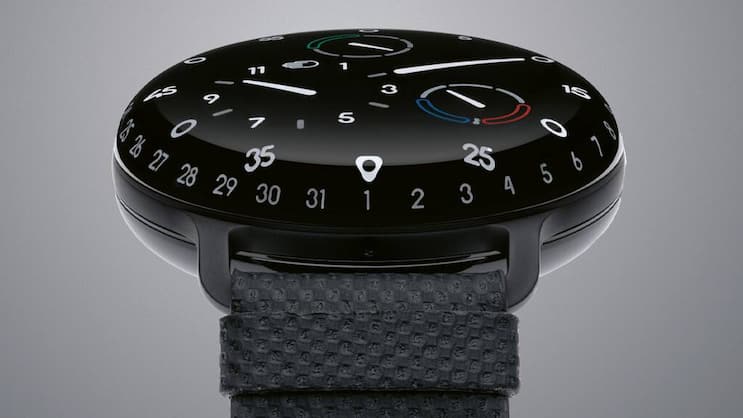 Die «TYPE 3 BB2» von Ressence hat ein aussergewöhnliches Zifferblatt, das eine Ablesbarkeit aus allen Blickwinkeln erlaubt.