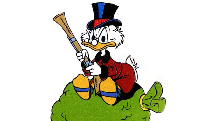 Dagobert Duck: Die reichsten Schweizer kommen nicht ganz an ihn heran.