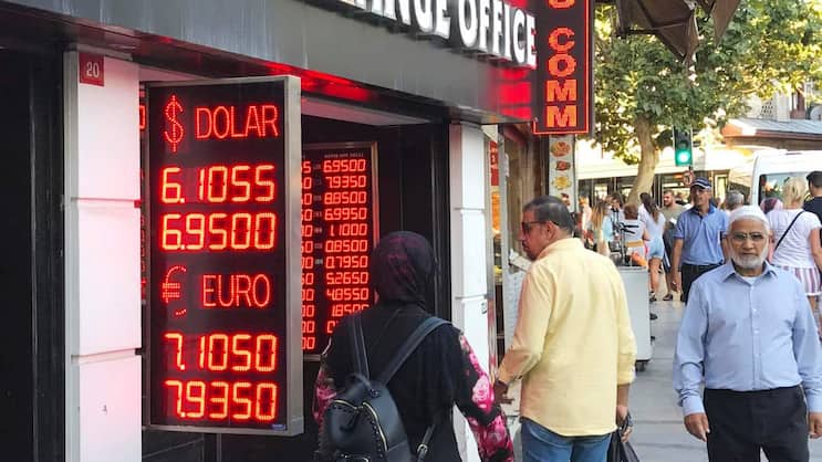 Türkische Lira: Seit Jahresbeginn hat die Währung rund 40 Prozent an Wert verloren.