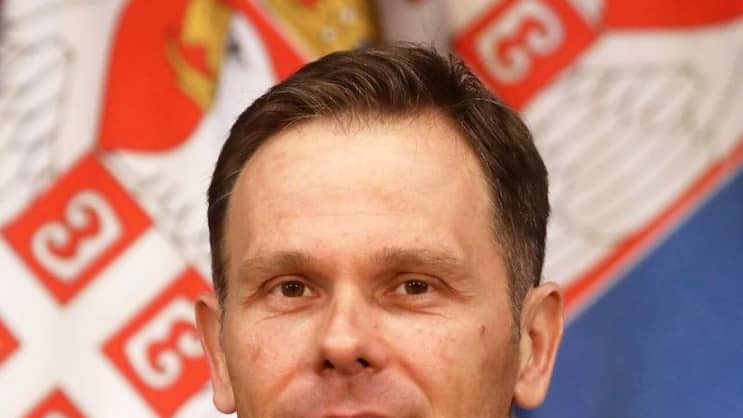 Der serbische Finanzminister Siniša Mali.