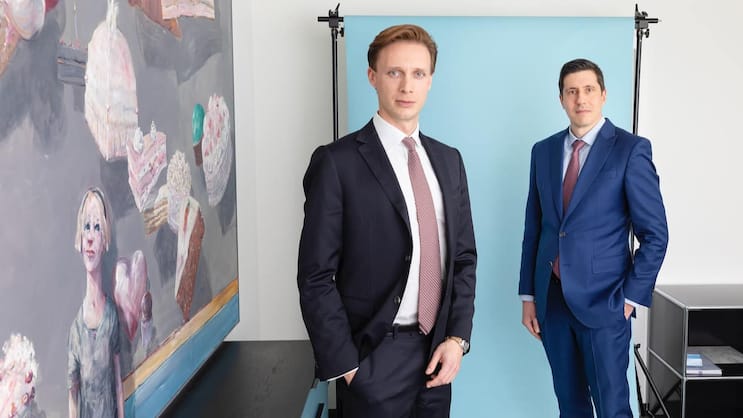 Angekommen: Richard Ossen (links) und Reto Picenoni beliefern bereits heute die grössten Schweizer Banken, Versicherer und Pharmafirmen mit Projektjuristen.