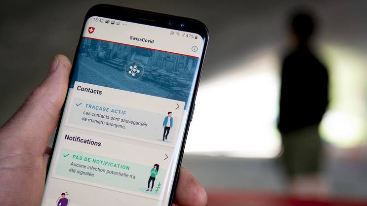 Soll zur Eindämmung des Virus beitragen: Die Funktion der SwissCovid-App wird noch getestet.