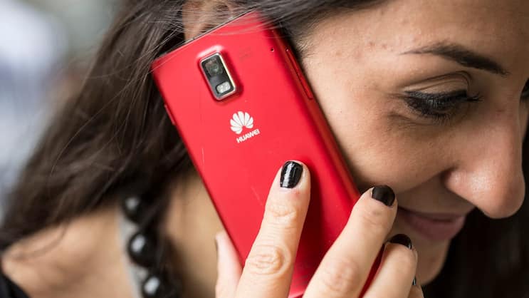 Huawei-Telefon: Der Handyhersteller ist zugleich auch weltgrösster Netzwerkanbieter im Mobilfunk.