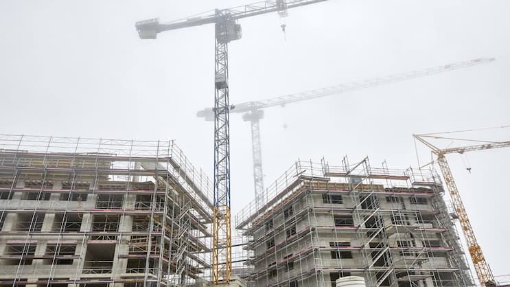 Bauprojekt: Schweizer Unternehmen gehören zu den grössten Immobilieninvestoren weltweit.