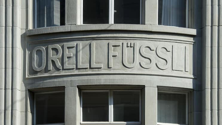 Der Gelddrucker Orell Füssli in Zürich.