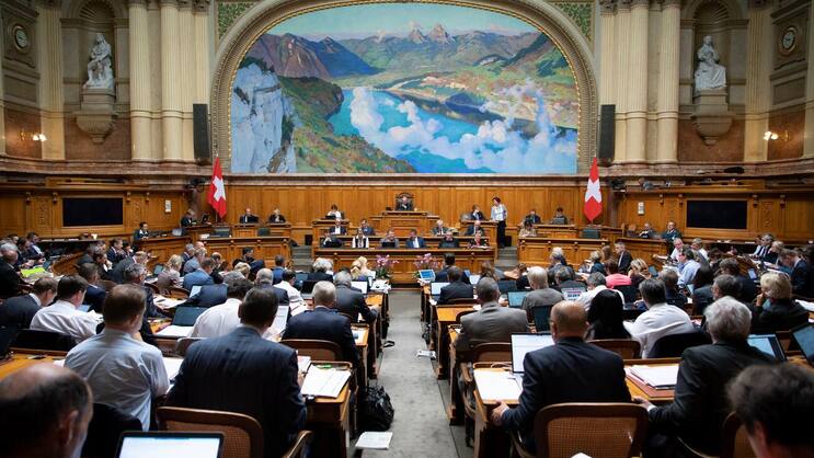 Parlamentarier debattieren an der Herbstsession.
