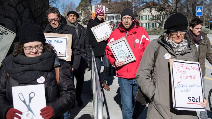 Konflikt: Die Belegschaft der Nachrichtenagentur SDA wehrt sich gegen den Abbau von 35,6 der 150 Vollzeitstellen.