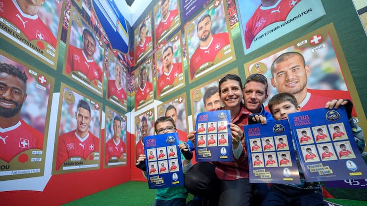 682 Sticker braucht es, um das Panini-Sammelheft für die WM 2018 in Russland zu füllen, 576 davon sind Spielerbildli.