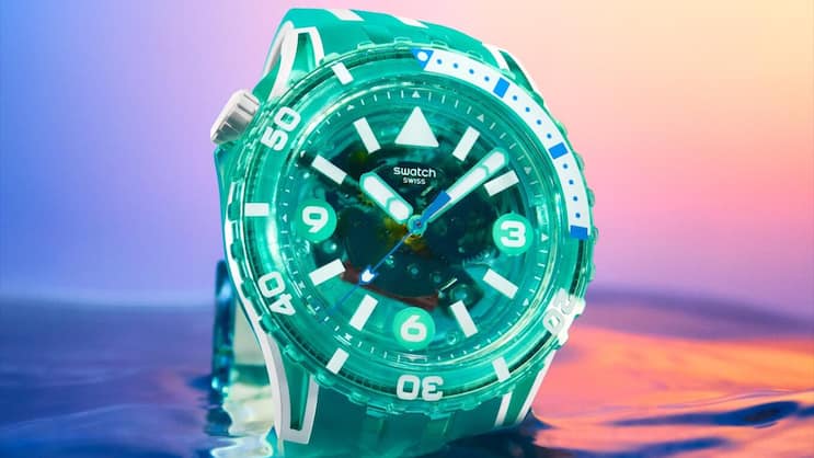 Swatch bringt den Sommer ans Handgelenk: Die neue Scubaqua-Kollektion überzeugt mit leuchtenden Farben.