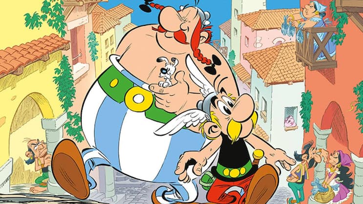 Asterix und Obelix in Lusitanien: Die bauernschlauen und rauflustigen Gesellen auf dem Weg ans maritime WEF. Hier noch vor dem Haircut.