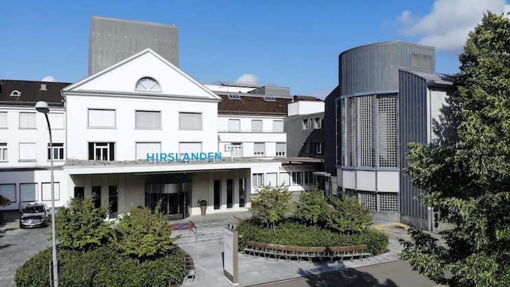 Die Hirslanden-Klinik in Zürich hat auch eine internationale Ausstrahlung.