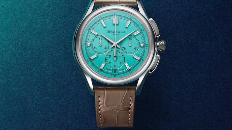 Bei der LVMH Watch Week in Mailand zeigt die Marke ihre Uhrenhistorie seit 1847. Highlight ist die limitierte Tiffany Timer mit Platin-Gehäuse und exklusivem Zenith-Werk.