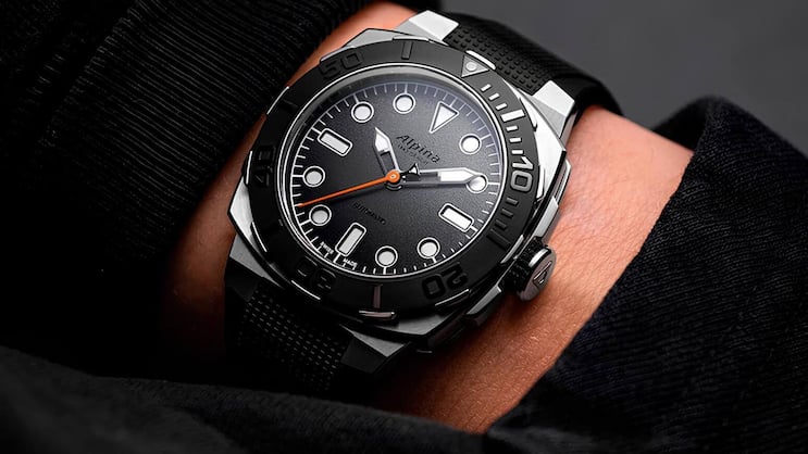 Alpina × TRTS Seastrong Diver Gehäuse: 39 mm, Edelstahl; Werk: AL-520; Gangreserve: 38 h; Preis: 2195 Fr.
