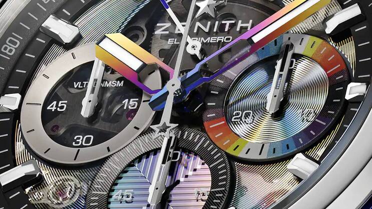 Neue Farbenwelt: Zenith Defy Extreme Felipe Pantone dank der Positive Coating SA.