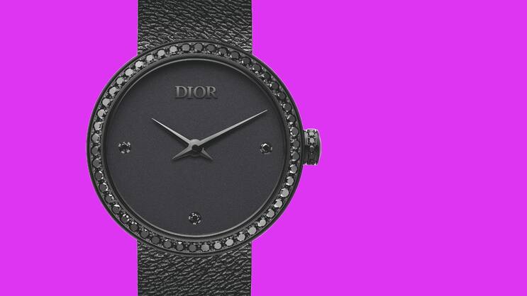 Ganz in Schwarz: Die neue D de Dior.
