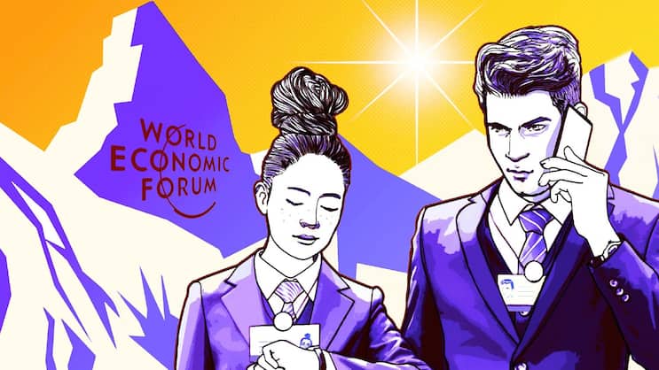 Mit dem richtigen Networking holt man das Maximum aus dem Forum in Davos heraus.