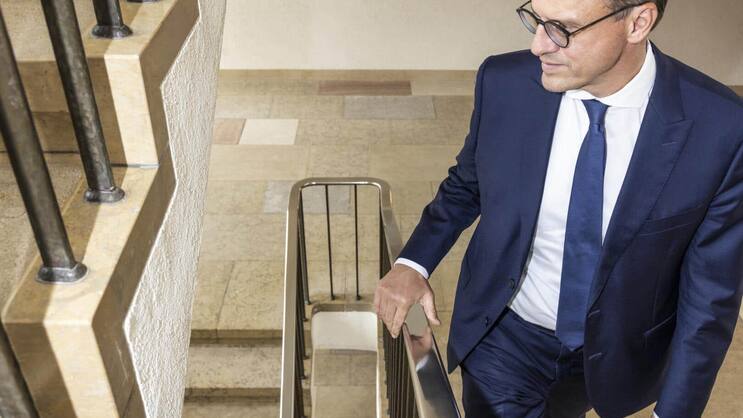 Seit acht Jahren oben: Drei Studienabschlüsse (Chemie, Jura, Ökonomie) – und Konzernchef mit Stamina: Swiss-Life-CEO Patrick Frost.