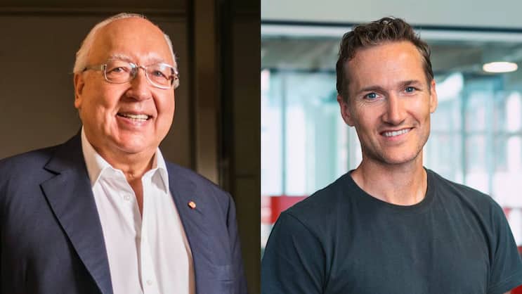 Urs Schwarzenbach (l.) ist Besitzer des The Dolder Grand. Niklas Östberg ist CEO und Mitgründer von Delivery Hero.