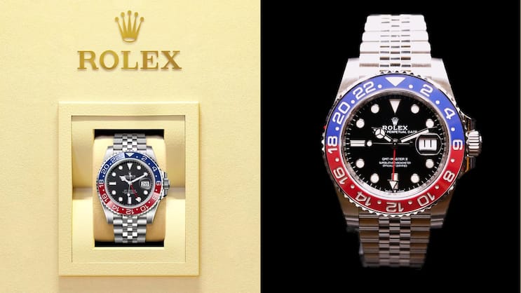 Eines der begehrtesten Modelle von Rolex: die «Pepsi».