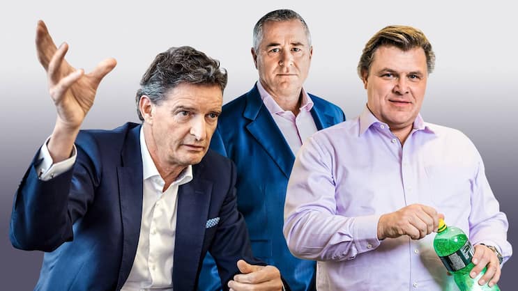 HÖHENFLUG OHNE ENDE Marcel Erni (hinten), Alfred Gantner (rechts) und Urs Wietlisbach bescheren den Partners-Group-Aktionären wohl auch in Zukunft viel Freude.