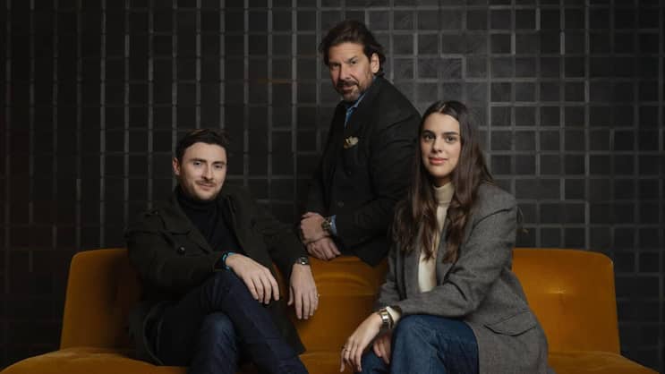 James Schaaf (l.), Alexander Friedman und Elisa Morales Dufour sind die drei Gründer von CollectorSphere.