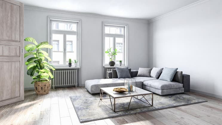 So steril muss es nicht sein: Das Ziel von Minimalismus im Wohnraum ist nicht Kälte, sondern ein harmonisches Umfeld, das den Kopf entlastet.