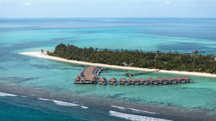 Eine Auszeit im Six Senses Kanuhura Maldives bedeutet, auf Abstand zu gehen.